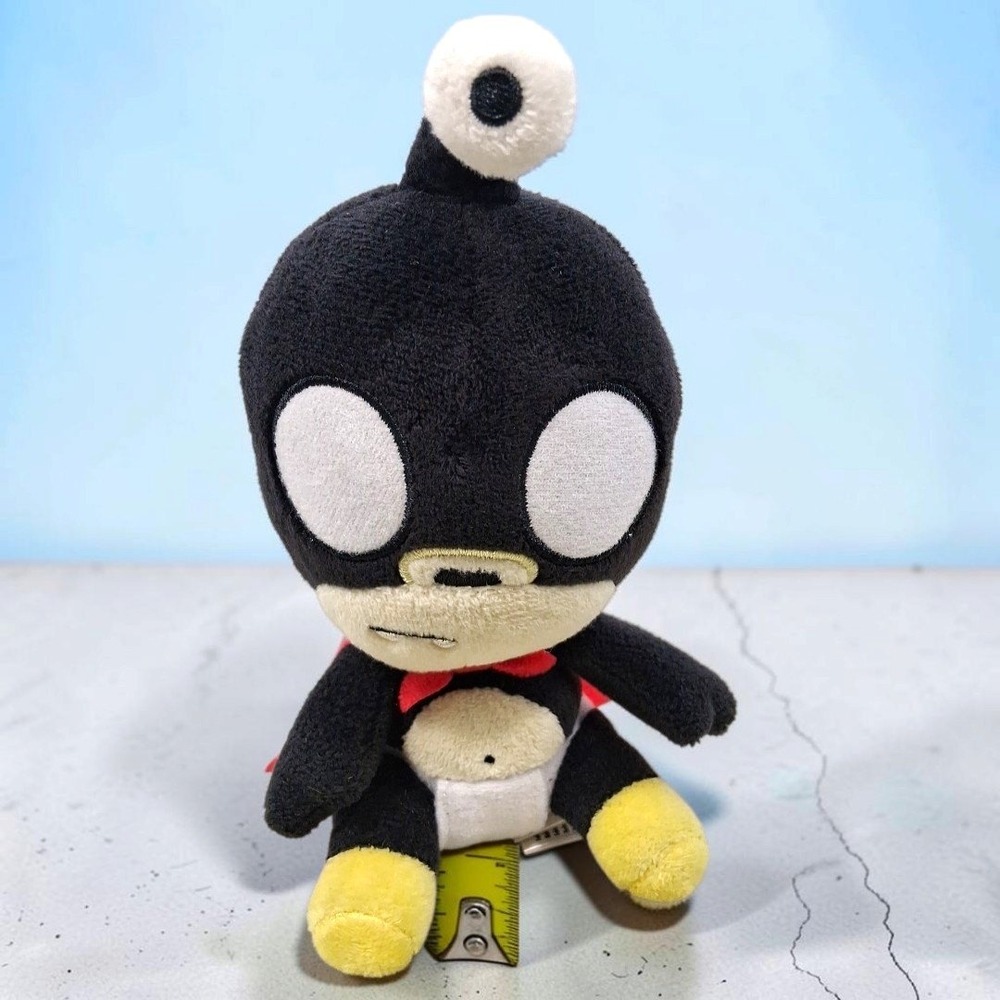 Funko Mopeez Futurama Nibbler Plush Stuffed Toy 6.5 in Black Red Cape 2016 Fox